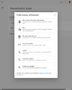 5. Klikněte na "Microsoft Authenticator".