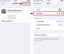 3. Následně klikněte na důvěřovat. 4. Nyní jste připojeni k bezdrátové síti eduroam.