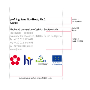 Logo Jihočeské univerzity v Českých Budějovicích