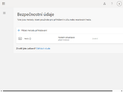 4. Klikněte na "Přidat metodu přihlašování".